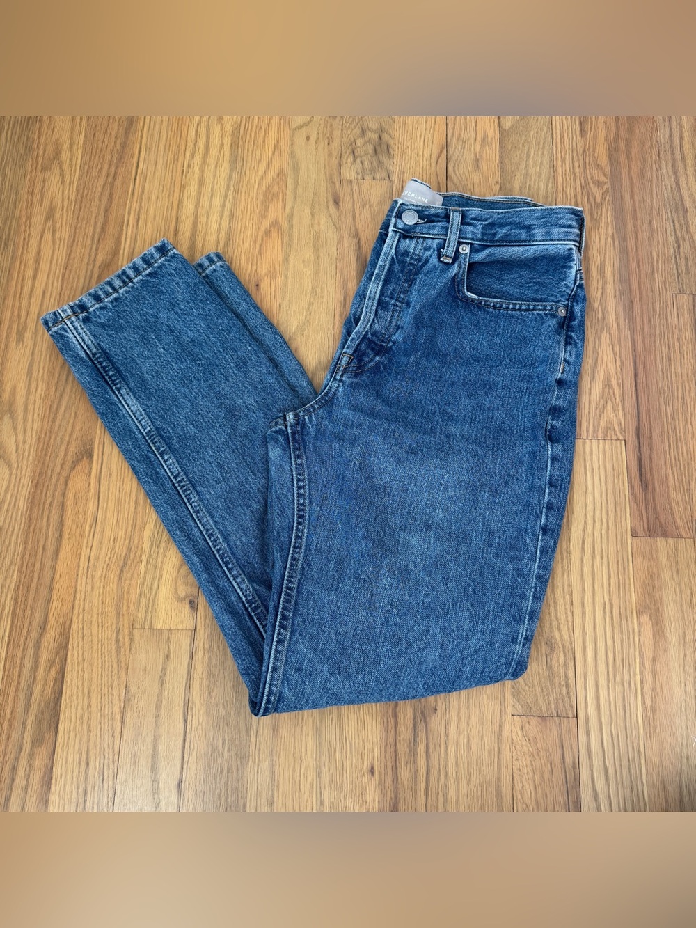 Everlane The Cheeky High Rise Jeans Women’s Size 26 Straight Leg Denim